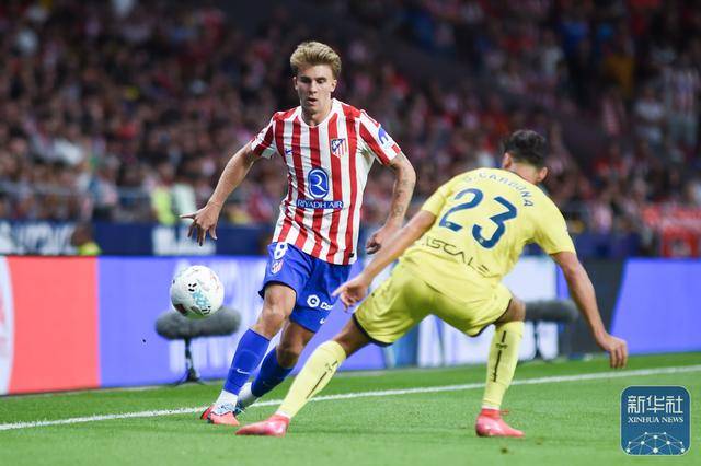 西甲|马德里竞技胜比利亚雷亚尔