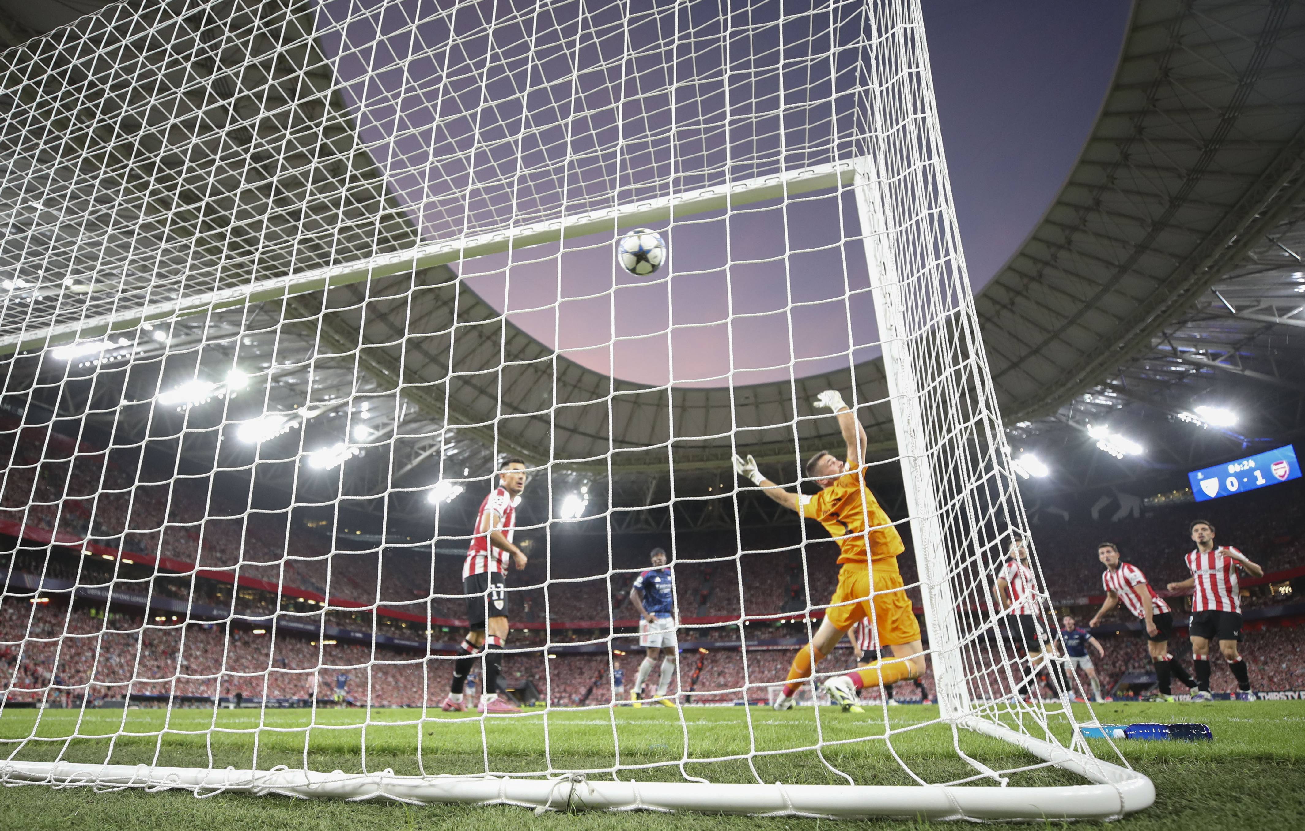 (外代二线)足球——欧冠联赛:阿森纳胜毕尔巴鄂竞技