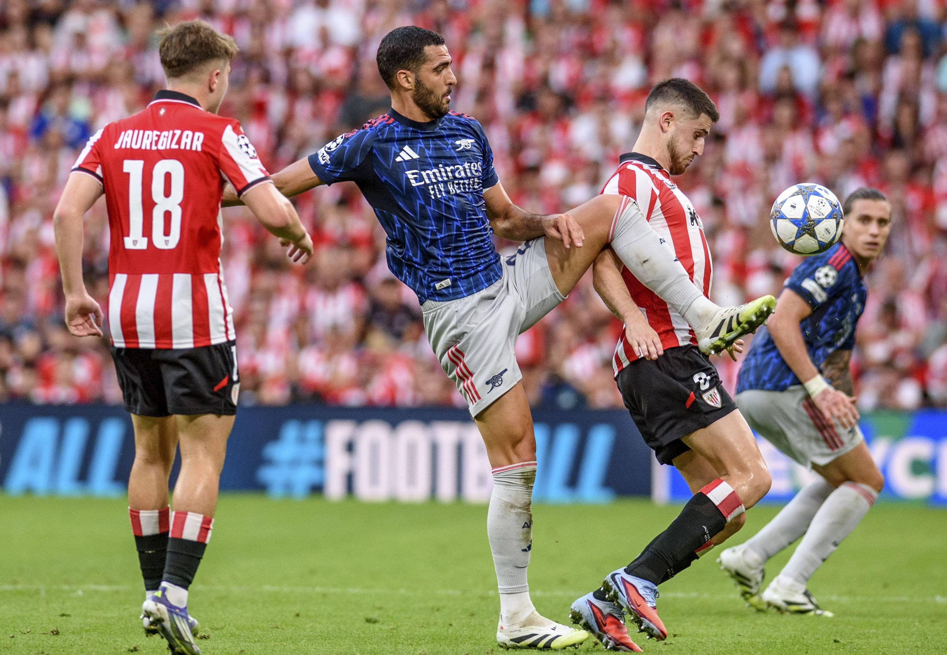 (外代二线)足球——欧冠联赛:阿森纳胜毕尔巴鄂竞技