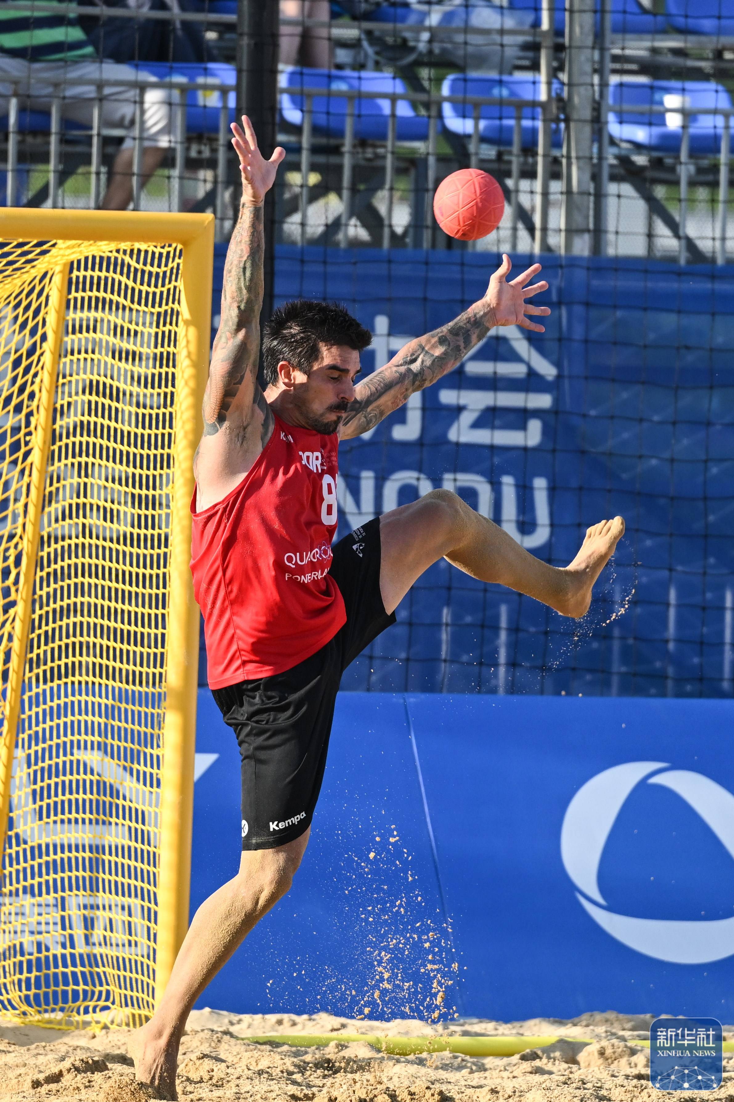 成都世运会|沙滩手球男子决赛:德国队夺冠