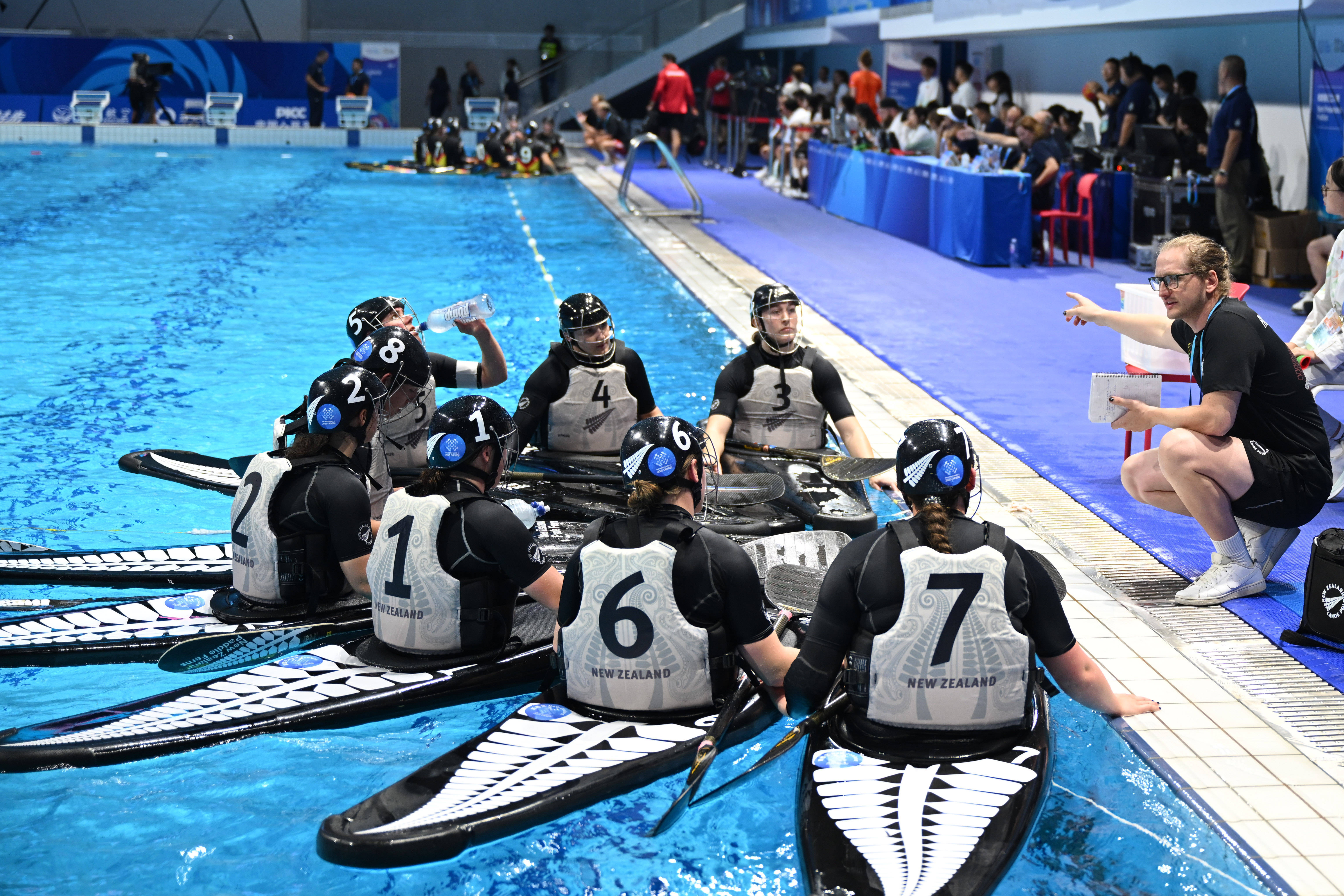 (成都世运会)皮艇球——女子决赛:德国队夺冠