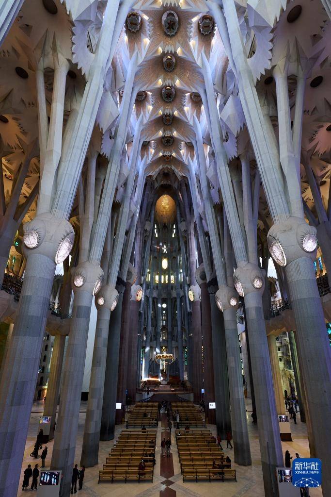 西班牙巴塞罗那圣家堂掠影