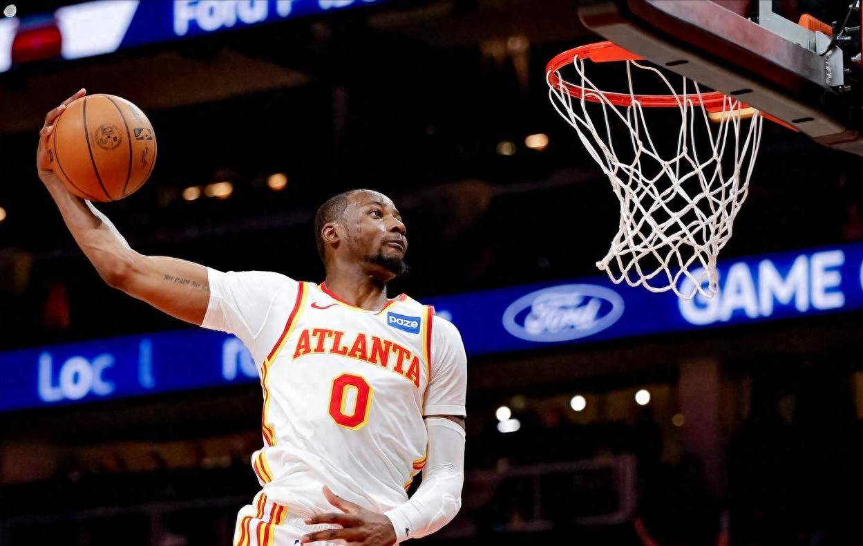 亚特兰大老鹰坐镇主场对阵波特兰开拓者