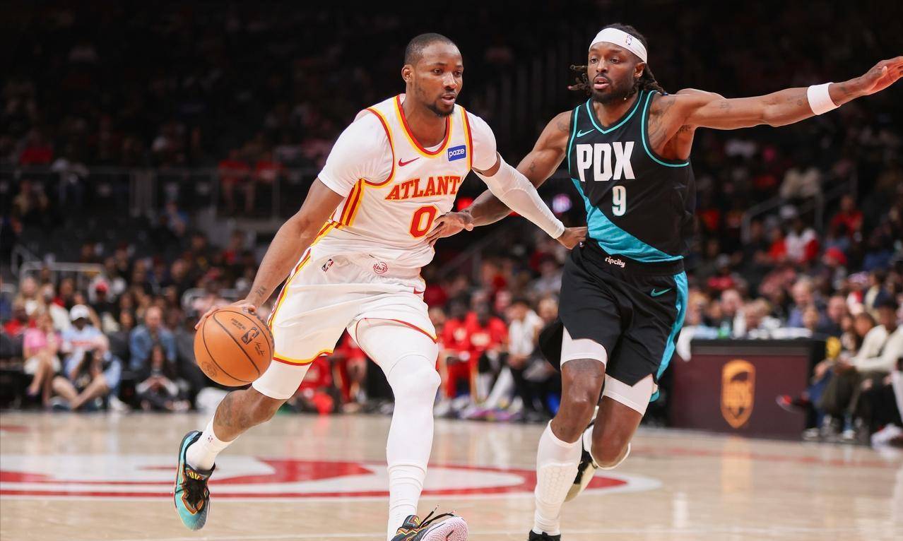 亚特兰大老鹰坐镇主场对阵波特兰开拓者